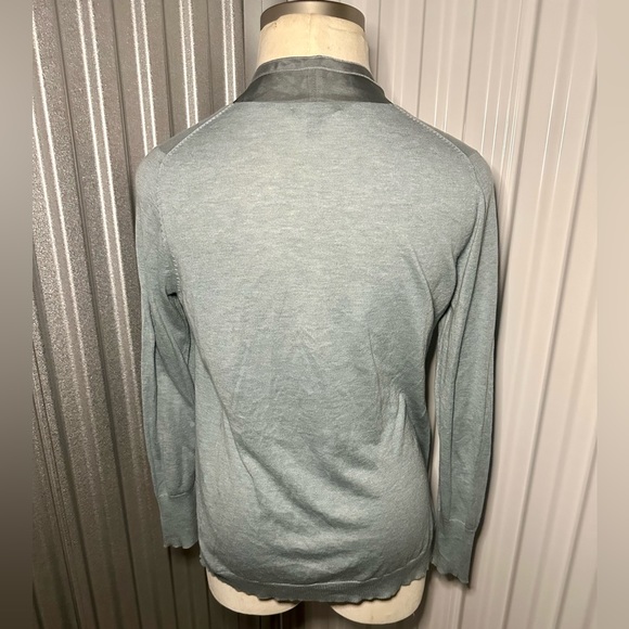 Banana Republic Silk Blend Open Cardigan size M - Picture 2 of 4